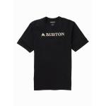 Tričko Burton HORIZONTAL MTN SS TRUE BLACK