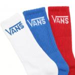 Ponožky Vans CLASSIC CREW BOYS 3 PACK VICTORIA BLUE