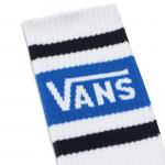 Ponožky Vans TRIBE VANS CREW BOYS WHITE/VICTORIA BLUE