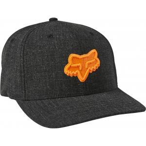 Kšiltovka Fox Transposition Flexfit Hat Black/Orange