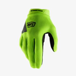 Cyklistické rukavice 100% RIDECAMP Glove Fluo Yellow