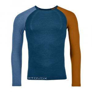 Termo tričko Ortovox 120 Competition Light Long Sleeve Petrol Blue