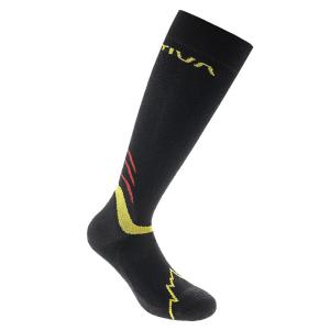 Podkolenky La Sportiva Winter Socks Black/Yellow_999100