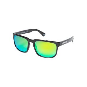 Sluneční polarizační brýle Meatfly Gammy, Black Glossy/Green