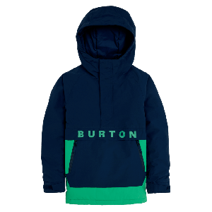 Bunda Burton Kids' Frostner 2L Anorak Jacket Dress Blue/Galaxy Green