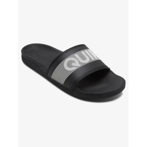 Pantofle Quiksilver RIVI WORDMARK SLIDE BLACK/WHITE/BLACK
