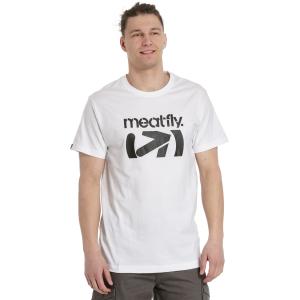 Tričko Meatfly PODIUM T-SHIRT White