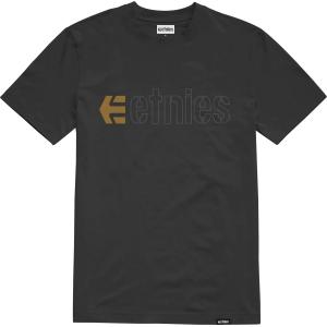 Tričko Etnies Ecorp Tee BLACK/GUM