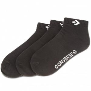 Ponožky Converse 3PP Mesh Logo Black/white x 3