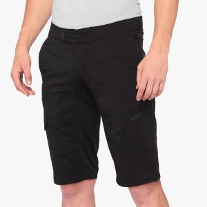 MTB kraťasy na kolo 100% RIDECAMP Shorts Black