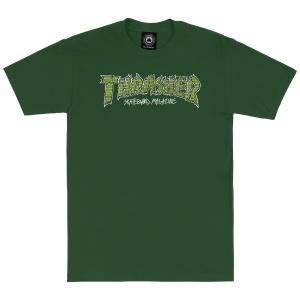 Tričko Thrasher Brick T-shirt Forest Green