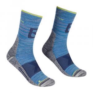 Ponožky Ortovox Alpinist Pro Compression Mid Socks Safety Blue