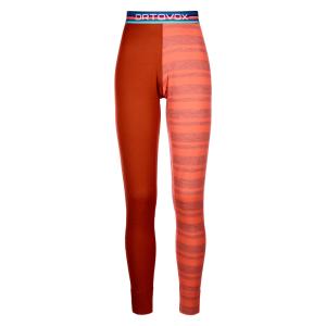 Termo spodky Ortovox Ws 185 RocknWool Long Pants Coral