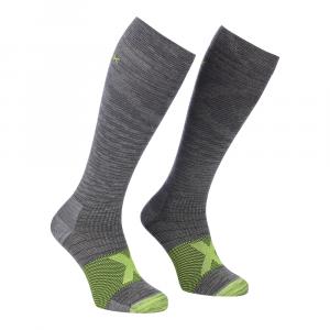 Ponožky Ortovox Tour Compression Long Socks Grey Blend