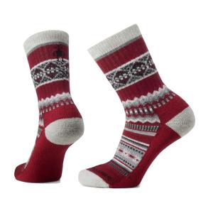 Ponožky Smartwool EVERYDAY SNOWED IN SWEATER CREW tibetan red