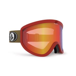 Zimní brýle Volcom Footprints Red/Charamel +Bl EA Red Chrome EA