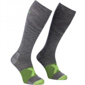 Ponožky Ortovox Tour Compression Long Socks Grey Blend