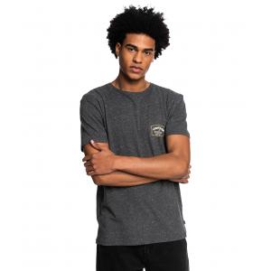 Tričko Quiksilver IN SQUARE CIRCLE SS CHARCOAL HEATHER
