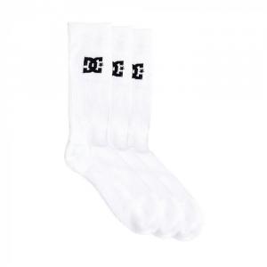 Ponožky DC SPP CREW 3PK SNOW WHITE