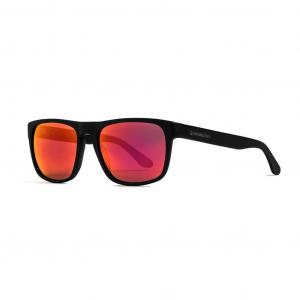 Sluneční brýle Horsefeathers KEATON SUNGLASSES matt black/mirror red