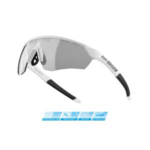 Brýle FORCE ENIGMA bílé mat., fotochromatické sklo