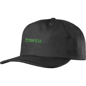 Kšiltovka Emerica Pure Gold Dad Hat BLACK/GREEN