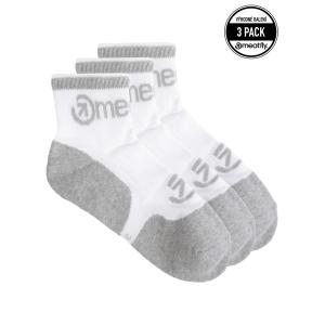 Ponožky Meatfly Middle Triple pack, White