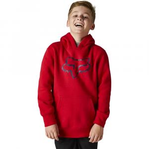 Mikina Fox Youth legacy pullover fleece flame RED