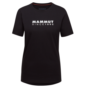 Triko krátký rukáv Mammut Mammut Core T-Shirt Women Logo black 0001
