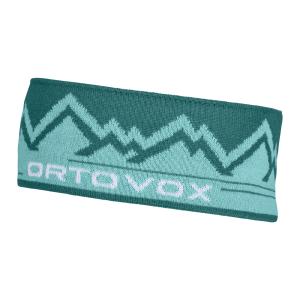 Čelenka Ortovox Peak Headband Pacific Green