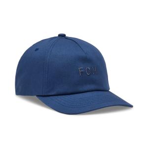 Kšiltovka Fox Wordmark Adjustable Hat Indigo