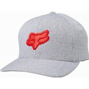 Kšiltovka Fox Transposition Flexfit Hat Grey/Red