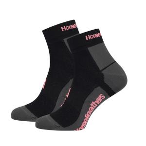 Horsefeathers Technické funkční ponožky Cadence W - black