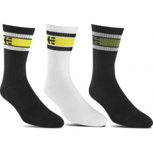 Ponožky Etnies Stencil Sock 3-Pack ASSORTED