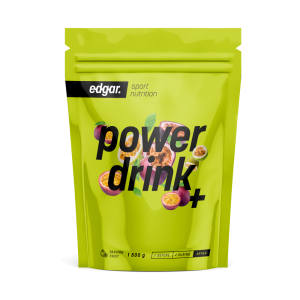 Prášek Edgar Power Powerdrink + passion fruit