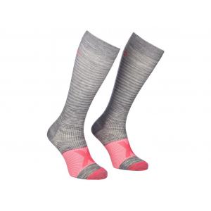 Ponožky Ortovox W's Tour Compression Long Socks Grey Blend