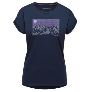 Triko krátký rukáv Mammut Mountain T-Shirt Women Trilogy marine 5118