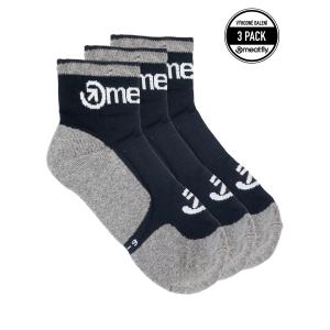 Ponožky Meatfly Middle Triple pack, Grey