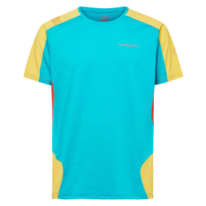 Triko krátký rukáv La Sportiva Compass T-Shirt M Tropic Blue/Bamboo
