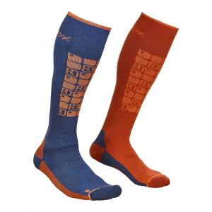 Ponožky Ortovox Ski Compression Socks Night Blue