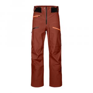 Kalhoty Ortovox 3L Deep Shell Pants Clay Orange