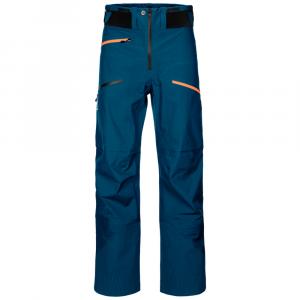 Kalhoty Ortovox 3L Deep Shell Pants Petrol Blue