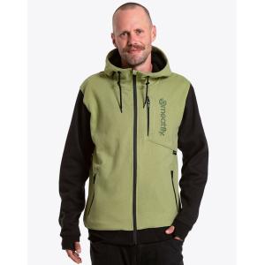 Mikina Meatfly LIGHTYEAR TECHNICAL HOODIE Forest Green/Black