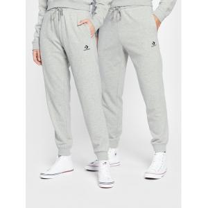 Tepláky Converse GO-TO EMBROIDERED STAR CHEVRON FRENCH TERRY SWEATPANT VINTAGE GREY HEATHER
