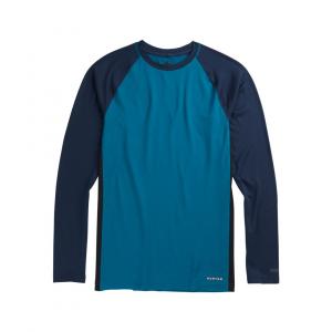 Termo tričko Burton MIDWEIGHT X CREW LYONBL/DRSBLU