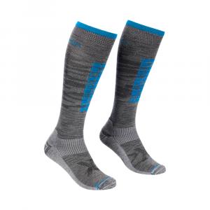 Ponožky Ortovox Ski Compression Long Socks Grey Blend