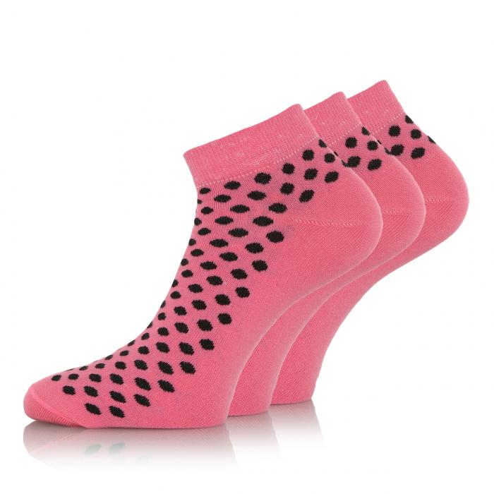Ponožky Funstorm Secra 3 pack light pink