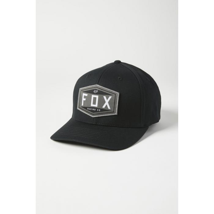 Kšiltovka Fox Emblem Flexfit Hat Black