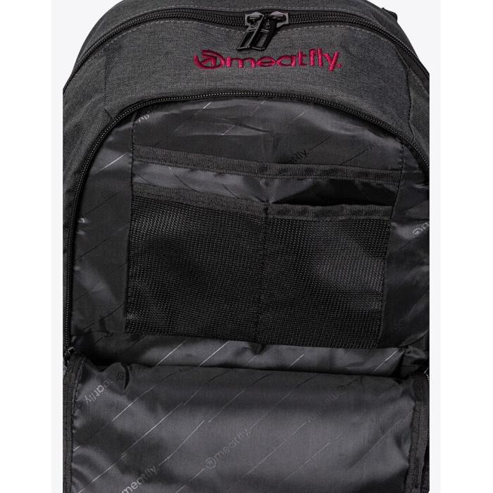 Batoh Meatfly BASEJUMPER BACKPACK Wine/Charcoal