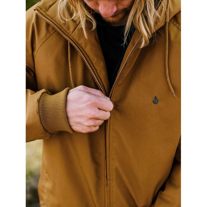 Zimní bunda Volcom Hernan 5K Jacket Golden Brown